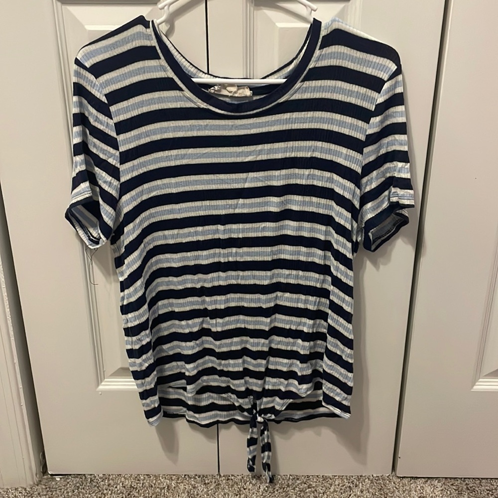Pink Republic Striped Tee